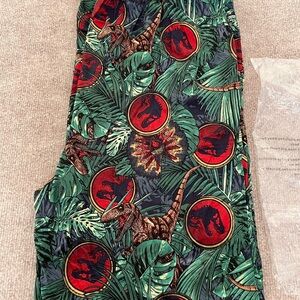 Men’s Jurassic Park Dinosaur PJs Jungle Print Pants